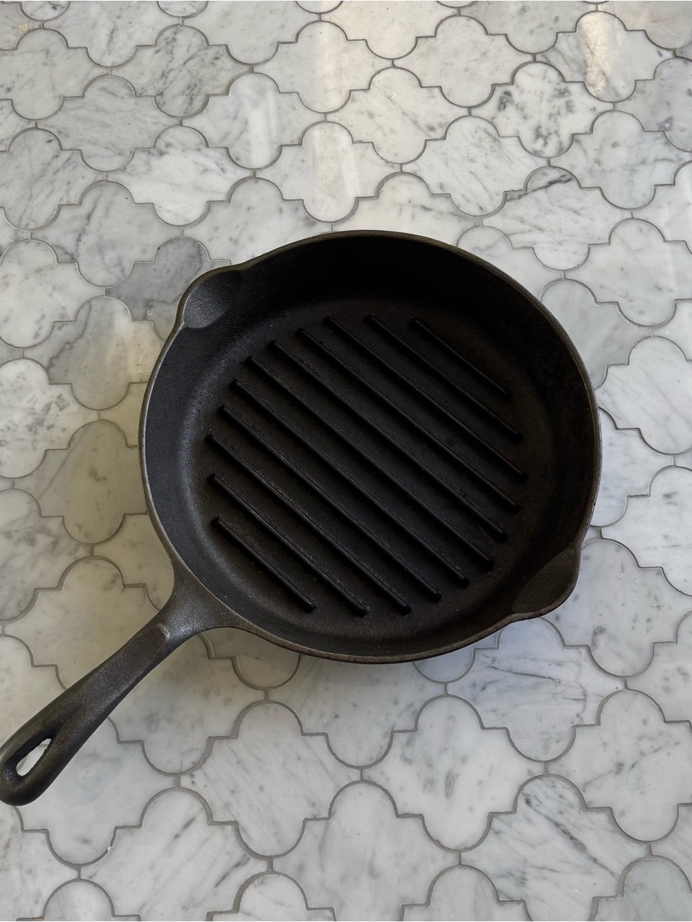 Wagner 1891 Original Cast Iron 11 3/8 Fat Free Fryer Skillet Grill Pan